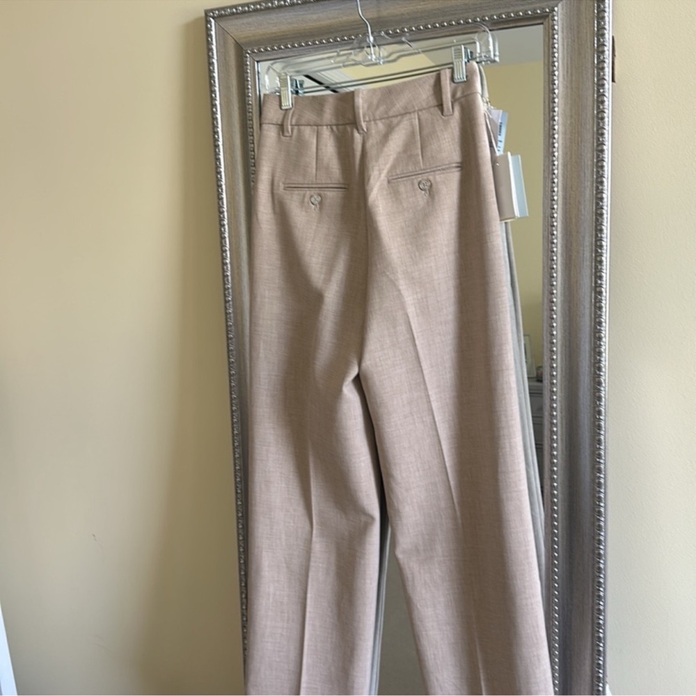Aritzia Effortless Pant (Re)ssential Wilfred in Heather Nomad Taupe NWOT - Picture 4 of 7